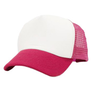 5-Panel Chino Foam Classic Mesh Trucker's Cap