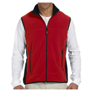 Chestnut Hill Polartec Colorblock Full-Zip Fleece Vest
