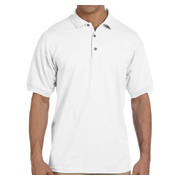 Gildan Ultra Cotton 6.5 oz. Pique Polo - White