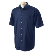 Devon & Jones Men's Short-Sleeve Titan Twill