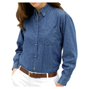 Vantage Women's Woodbridge Denim Shirt