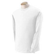 Fruit of the Loom 5.6 oz. 50/50 Best Long-Sleeve T-Shirt - White