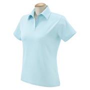 Devon & Jones Pink Ladies' Stretch Jersey Polo