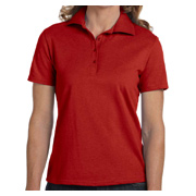 Hanes Ladies' 7 oz. ComfortSoft Cotton Pique Polo