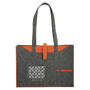 Owl 100% Recycled Felt Business Tote