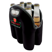 Six Beer Bottle Neoprene Tote