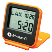 Dual Time Travel Alarm Clock
