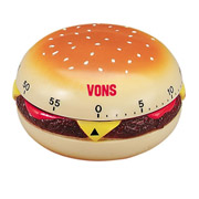 60 Minute Kitchen Timer - Hamburger