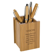 Bamboo Pen Cup