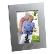 3.5x5 Brushed Silver Picture Frame