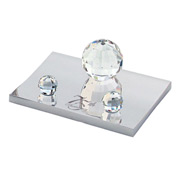 Crystal Ball Business Card Holder