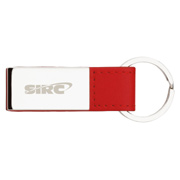 Colorplay Leatherette Key Ring