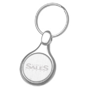 Classic Round Metal Key Chain