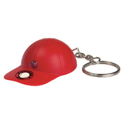 Light Up Baseball Hat Keytag