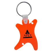 Dancer Keychain With Ear Buds