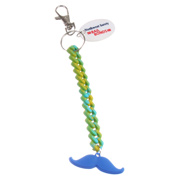 Mustache Keychain