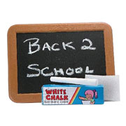 Plastic Blackboard With Chalk