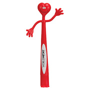 Heart Bend-A-Pen