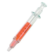 Syringe Highlighter Pen