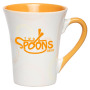 12 oz. Spiral Ceramic Mug