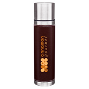 16.5 oz. Leather Thermos