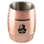 14 oz. Nordic No Handle Copper Moscow Mule Barrel Mug