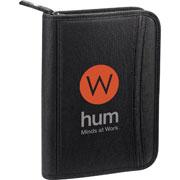Tempo 100% Recycled PET Jr. Zippered Padfolio