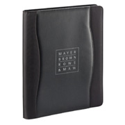 Wave Zippered Padfolio