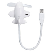 Kikkerland Airplane USB Mini Fan