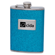 Glitter 8 oz. Flask