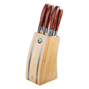 Laguiole 5-Piece Knife Block Set
