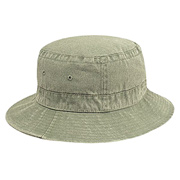 Washed Pigment Dyed Cotton Twill Bucket Hat