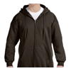 Hanes Adult 9.7 oz. Ultimate Cotton 90/10 Full-Zip Hooded Sweatshirt