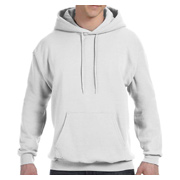 Hanes Unisex EcoSmart 50/50 Pullover Hooded Sweatshirt - White