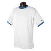 Champion 6.1 oz. Tagless Ringer T-Shirt - White