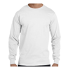 Gildan Adult 50/50 Long-Sleeve T-Shirt - White