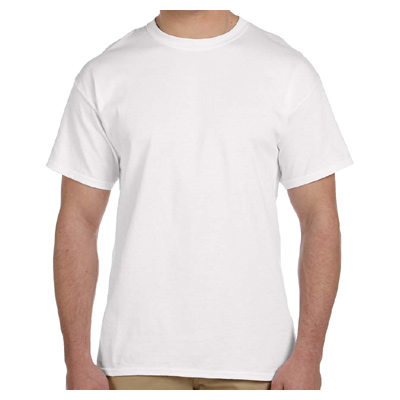 Jerzees Adult 5 oz. HiDENSI-T T-Shirt - White