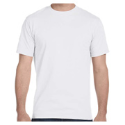 Hanes Unisex 5.2 oz. Comfortsoft Cotton T-Shirt - White