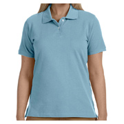 Harriton Ladies' 6.5 oz. Ringspun Cotton Pique Short-Sleeve Polo