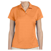 Adidas Golf Ladies' climalite Textured Short-Sleeve Polo