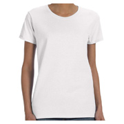 Gildan Ladies' Heavy Cotton T-Shirt - White