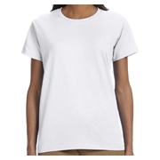 Gildan Ladies' Ultra Cotton T-Shirt - White
