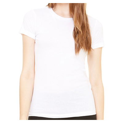Bella &#43; Canvas Ladies' Jersey Short-Sleeve T-Shirt - White