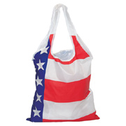 Folding USA Tote