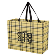 Tartan Laminated Non-Woven Shopper Bag