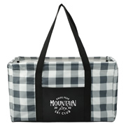 Buffalo Plaid Utility Tote