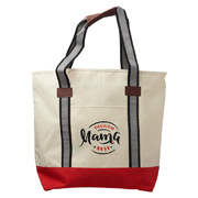 Large Sea Coast Polyester Tote Bag