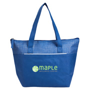 Mist Recycled 9-Can Non-Woven Tote Cooler