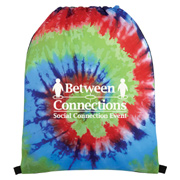 Tie-Dye Drawstring Bag