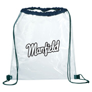 Rally Clear Drawstring Bag